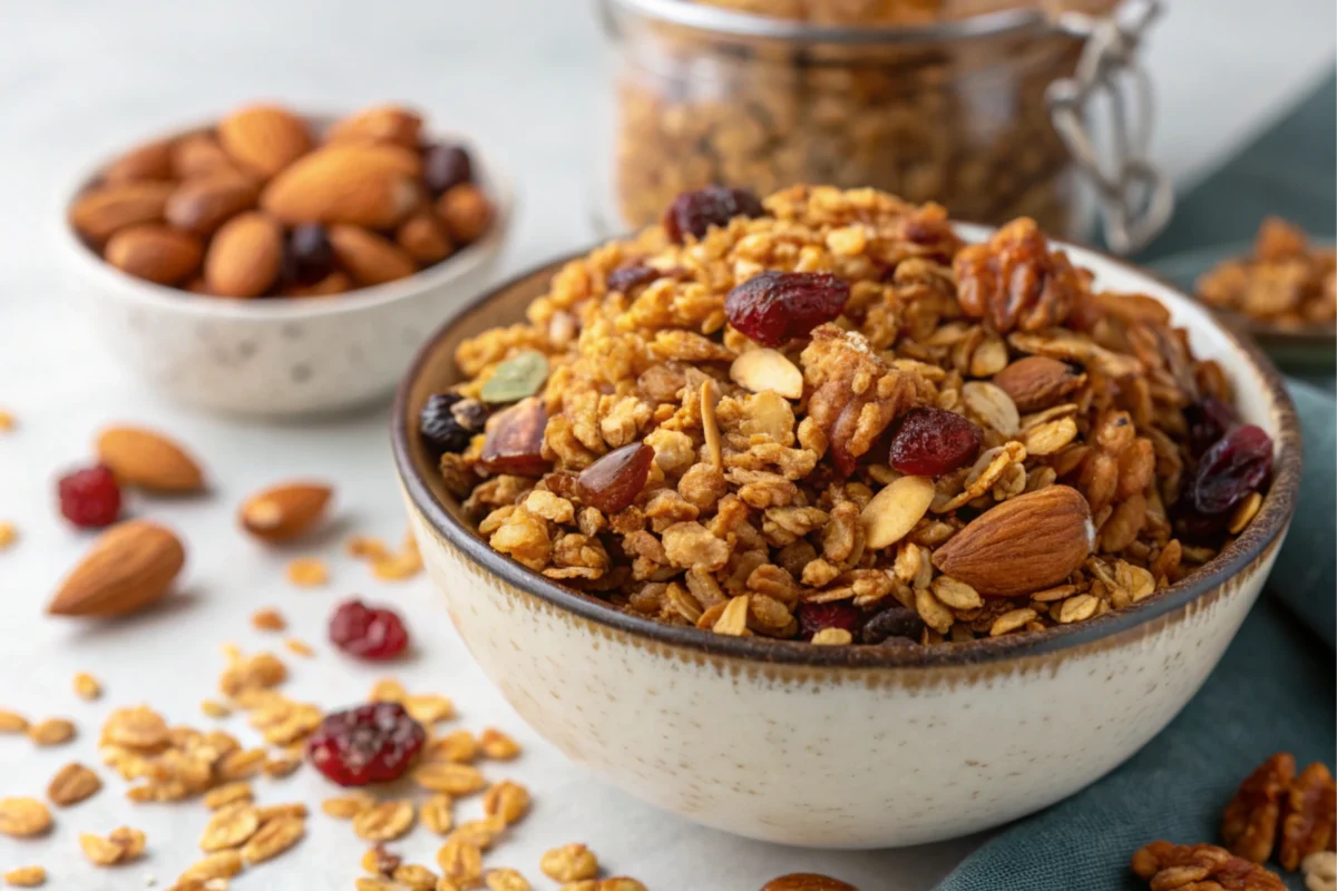 Naturally Crunchy Homemade Granola