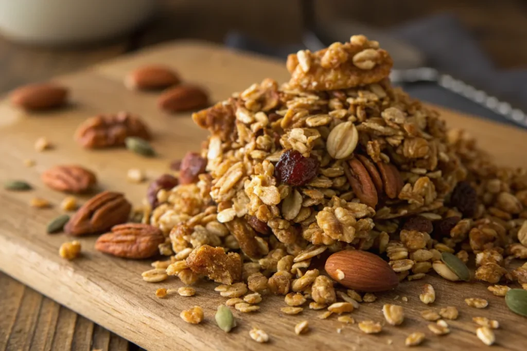 Achieving Naturally Crunchy Homemade Granola